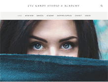 Tablet Screenshot of eyekandystudio.com